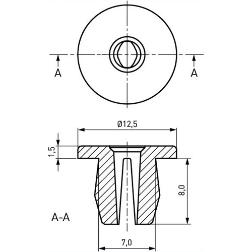 072.31.351 Ettinger Nuts, Washers, Rings Image 2