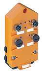 Sensor-actuator distributor, AS-Interface, M12 (socket, 0 input / 4 output), 10919