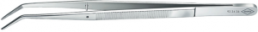 ESD precision tweezers, uninsulated, antimagnetic, stainless steel, 155 mm, 92 34 36