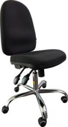 WETEC swivel chair comfort, with castors, ESD
