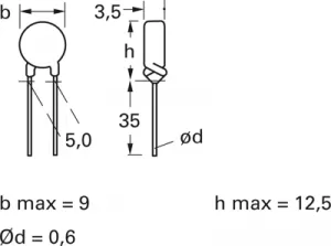 B59975C0160A070 TDK (EPCOS) PTC Thermistors