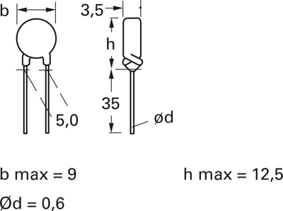 B59975C0160A070 TDK (EPCOS) PTC Thermistors