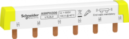Phase bar, (W) 110 mm, white, for circuit breaker, A9XPH306