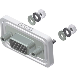 6HDD15SAM99B70X CONEC D-Sub Connectors