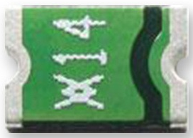 PTC fuse, resettable, SMD 1812, 60 V (DC), 10 A, 280 mA (trip), 140 mA (hold), RF2152-000