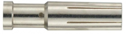 Receptacle, 2.5 mm², AWG 14, crimp connection, silver-plated, 09320006205