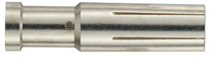 Receptacle, 1.5 mm², AWG 16, crimp connection, silver-plated, 09320006204
