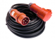 Rubber CEE extension cable, 10 m, 5-Pin CEE plug, 5-Pin CEE plug with locking cover