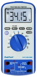 P 3415 PeakTech Multimeters