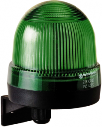 LED permanent light, Ø 75 mm, green, 230 VAC, IP65