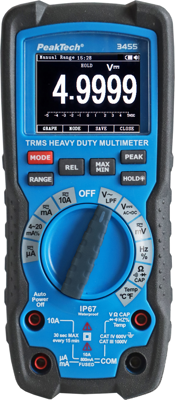 P 3455 PeakTech Multimeters