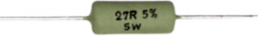 Wirewound resistor, 1 Ω, 3 W, ±5 %