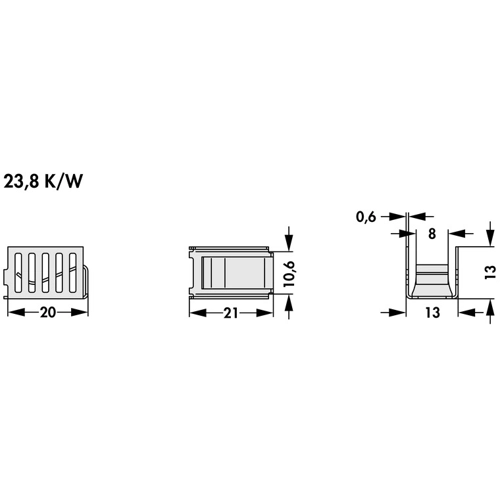 FK 261 MI 220 O Fischer Elektronik Heat Sinks Image 2