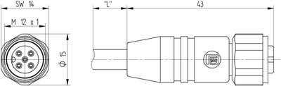 83041 Lumberg Automation Sensor-Actuator Cables Image 2