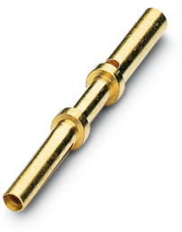 Receptacle, 0.06-0.34 mm², crimp connection, nickel-plated/gold-plated, 1242314