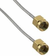 Coaxial Cable, SMA plug (straight) to SMA plug (straight), 50 Ω, 0.085" CONFORMABLE, 203 mm, 135101-R1-08.00