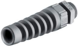 Cable gland with bend protection, PG7, 15 mm, Clamping range 2.5 to 6.5 mm, IP68, gray, 3238