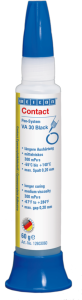 Cyanoacrylate adhesive 60 g syringe, WEICON CONTACT VA 30 BLACK 60 G
