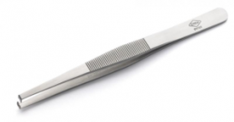ESD miniature stripping tweezers, stainless steel, 120 mm, 29Y36