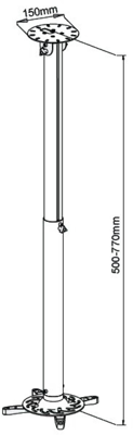 ICA-PM-104M EFB-Elektronik Monitor mount Image 2