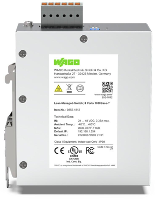 852-1812 WAGO Industrial ethernet switches Image 3