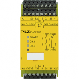 Monitoring relays, safety switching device, 3 Form A (N/O) + 1 Form B (N/C), 8 A, 24 V (DC), 24 V (AC), 777310