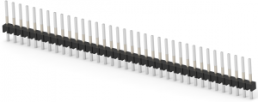 Pin header, 36 pole, pitch 2.54 mm, straight, black, 8-146274-6