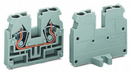 End clamp, 1 pole, 0.08-2.5 mm², AWG 28-12, straight, 24 A, 500 V, spring-cage connection, 869-301
