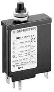 Circuit breaker, 1 pole, F characteristic, 1.8 A, 28 V (DC), 240 V (AC), faston plug 6.3 x 0.8 mm, threaded fastening, IP40