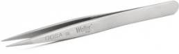 ESD precision tweezers, antimagnetic, stainless steel, 120 mm, OOSASL