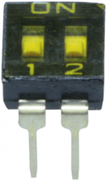 DIP switche, 2 pole, straight, 25 mA/24 VDC, IKD0200000