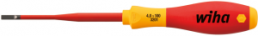 VDE screwdriver, 4.5 mm, slotted, BL 125 mm, L 236 mm, 3201045125