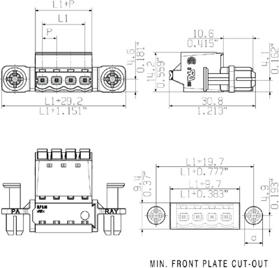 1353670000 Weidmüller PCB Connection Systems Image 3