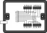 899-631/453-000 WAGO Flush-mounted Boxes, Junction Boxes