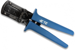 Crimping pliers for rectangular contacts, 0.2-0.82 mm², AWG 24-18, TE Connectivity, 1579024-8