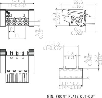 1014910000 Weidmüller PCB Connection Systems Image 3
