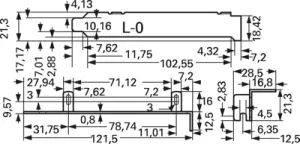 10037280 Fischer Elektronik PCB Fasteners