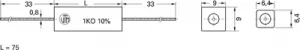 KHS17AKB-AX-18RAA Vitrohm Wirewound Resistors