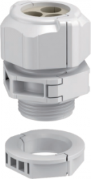 Cable gland, separable, M25, 31/35 mm, IP67, light gray, 2024928