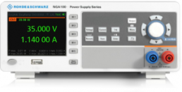 Laboratory power supply, 0 bis 35 V, outputs: 1 (6 A), 40 W, NGA101