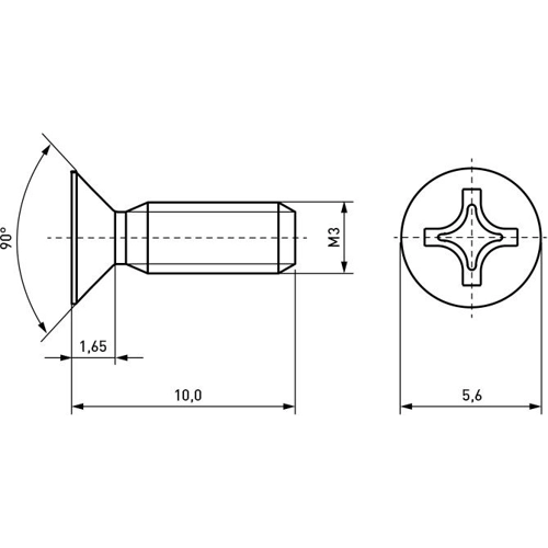 001.12.340 Ettinger Screws, Threaded Rods Image 2