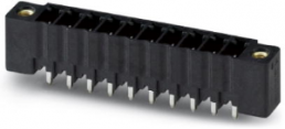 Pin header, 12 pole, pitch 1.8 mm, straight, black, 1707735