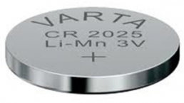 Lithium-button cell, CR2025, 3 V, 170 mAh