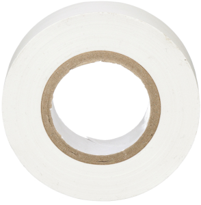 Insulation tape, 19.05 x 0.18 mm, PVC, white, 20.12 m, ST17-075-66WH