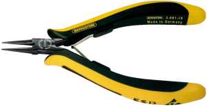 ESD-round nose pliers, L 130 mm, 65 g, 3-681-15