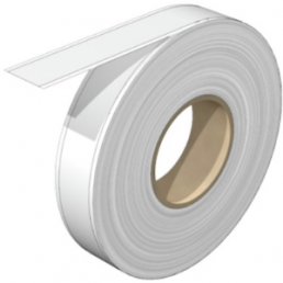 Polyester Label, (L x W) 30 m x 15 mm, white, Roll with 1 pcs