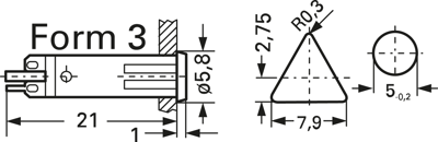 1.69.508.876/1402 RAFI Signal Lamps, Indicators, Arrays Image 2