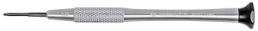 Watchmaker screwdriver, 1 mm, slotted, BL 14 mm, L 81 mm, 4-371-AL