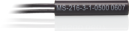 Reed sensor, 1 Form A (N/O), 10 W, 200 V (DC), 1 A, MS-216-3-1-0500