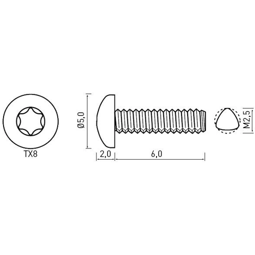 001.31.221 Ettinger Screws, Threaded Rods Image 2